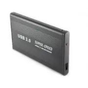 US USB 3.0 2.0 2.5 Inch SATA Hard Drive Enclosure External Case HDD Disk Box BK