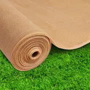 50% 70% 90%UV Instahut Shade Cloth Shadecloth Sun Sail Roll Mesh Outdoor Beige