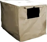 Oxford Dog Kennel Covers - Windproof Dog Kennel Covers | Heavy Duty Dog Crate Cover | Pet Kennel Cover | Oxford Crate Cover | Cover