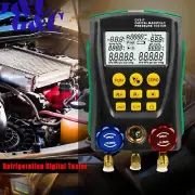 DY517 Digital manifold gauge refrigeration pressure tester HVAC 2-way valve