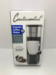 Continental Electric 14oz. Capsule Coffee Maker
