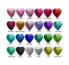 250 Chocolate Hearts-Choice Of Colours-Made With Cadbury Chocolate-Bulk Discount