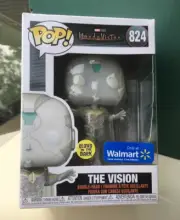 Funko Pop Wanda Vision THE VISION # 824 Walmart EXCLUSIVE GLOWS IN THE DARK