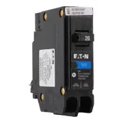 Cutler Hammer 1P Circuit Breaker 20A 120V AC BRP120DF Electrical Panel Protec...