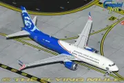 GeminiJets 1:400 737 MAX 8 Alaska Airlines N806AK "Honoring Those Who Serve"