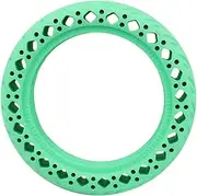 LUNCHS Rubber Solid Tire Compatible with Xiaomi 3 Compatible with Mijia M365 Electric Scooter Shock Absorber Damping Tyre Compatible with Pro Pro2 1S 8 1/2 Tubeless 8.5"(1pcs Green)