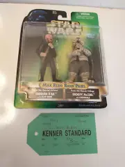 Kenner "Green Tag" StarWars MaxRebo Band PairsPre-production Test Figures in Pkg