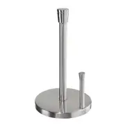 Oggi 33cm Stainless Steel Paper Towel/Tissue Roll Holder w/ Tear Bar Silver