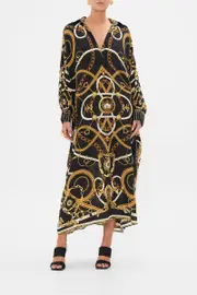 WING COLLAR KAFTAN COAST TO COAST