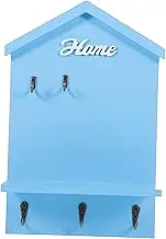EXQUIMEUBLE Modern Key Rack Coat Hanger Wall Mount Mirror Hooks Hooks Entryway Key Organizer