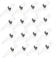 NUOBESTY Flower Preservation Kit 16pcs Plastic Water Storage Pipe Nutrient Cup for Professional DIY Flower Arrangements