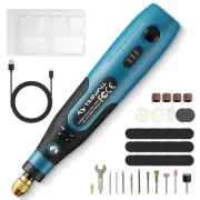 Mini Cordless Rotary Tool Kit, 3-Speed 3.7V Power Rotary Tools with 82 Access...
