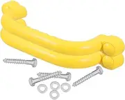 WOONEKY 2pcs Non Slip Plastic Grab Handle for Playground Safety Outdoor Climbing Frame Accessories Smooth Touch Easy Installation Suitable for Swing and Playhouses