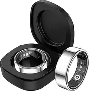 findtime Smart Ring Fitness Tracker Heart Rate Monitor Sleep Tracker Fitness Ring Blood Oxygen Pedometer Step Counter Health Smart Rings for Men Women with Charging Case