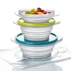 Tupperware Go Flex Bowls - Set of 3 - Brand New Boxed Set