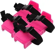 Parliky 1 Pair Skating Shoes Snow Skates Snow Shoes for Ribbon Pink