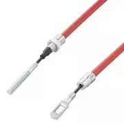 1x Brake Cable Hl: 800mm Sl : 1025mm Pendant Pull Eyelet Bowden Al-Ko 2088800403