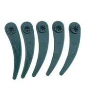 50x For Grass Strimmer Trimmer Plastic Blades Set For Bosch Art23-18li Art26-18li