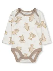 Baby Long Sleeve Bodysuit Tiny Baby CLOUD DANCER BEAR (BEARS)