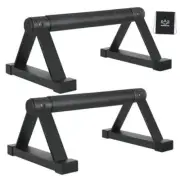 Wood push up bars Parallettes bars Anti-slip Handstand Bars for Calisthenics,