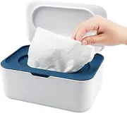 DATOUPINGQI Wet Wipes Dispenser Box, Wipes Dispenser Case Baby Wipes Dispenser,Wet Toilet Paper Case Holder Plastic Napkin Box Organiser Storage Keep Wipes Fresh for Car Office Home Accessories