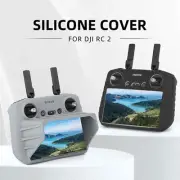 Drop-proof Scratch-proof Remote Control Silicone Cover with Sunhood for DJI RC 2