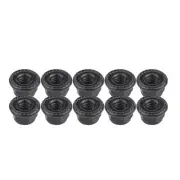 10 Pcs Universal CNC Machined Metal Wheel Lock Nut For 1/10 Scale RC UJ