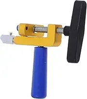 Veemoon 1 Set Manual Tile Cutter - 2-in-1 Glass Cutter Tile Cutting Tool with Handle Manual Cutting Kit for Ceramic Glass Mirrors DIY Projects