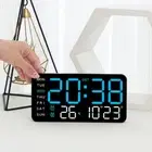 Large Digital Big Jumbo LED Wall Desk Clock Display With Calendar Temperature AU