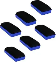 HORIALENCE 6Pcs Blackboard Erasers Whiteboard Dusting Tools for School Office Home for Teachers Students and Managers