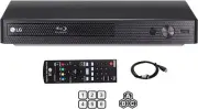 LG BP-350 Region Free Blu-Ray Player Multi Region Smart Wifi 110-240 Volts 6FT H