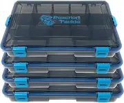 Reaction Tackle Ultimate Tackle Box Trays: Organize, Store, and Dominate with Our 4-Pack Kit! Perfect for Anglers on The Go - 3600 4-Pack