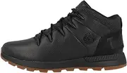[Timberland] Mens Sprint Trekker Mid Leather Black Boots 10.5 US