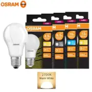 OSRAM LED 4.9W 8.5W 10W 13W E27 220V Frosted Lamp 2700K Warm White Room Lights