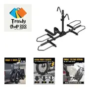 2 Bike Racks for Tow Hitch 180 lbs Capacity for Bikes, Electric eBikes, Fat T...
