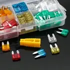 120pcs Assorted Mini Car Fuse Blade Fuses Set Assortment Kits Auto Truck Parts