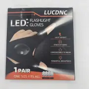LED Flashlight Gloves - New in Box