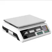 Sir John's Gifts Emajin 40kg Digital Weighing/Counting Scale Platform LCD-White