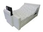 New TV Electric Lift Bed adjustable Posture Slat base Queen King Double