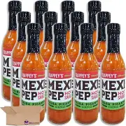 Mexi-Pep Hot Sauce (Salsa Picante) Value Pack | 6 Fl Oz | Pack of 12