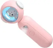MUSISALY Portable Humidifier Nano Spray Mist Sprayer Leakproof Perfume Atomizer Skin Moistener Pink Mini