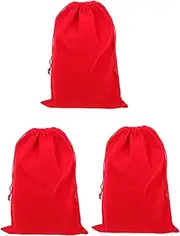 Multi-purpose Storage Bag Large Velvet Drawstring for Hair Dryer Electronics