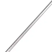 60pcs 3mm x 3mm 13" Long Clear Acrylic Triangle Shaped Rod PMMA Bar