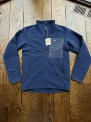 Patagonia Men's R2 Techface Jacket Full Zip Fleece Lined Navy Blue XXL NWT