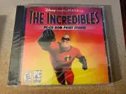 The Incredibles PC-CD ROM Print Studio New Sealed