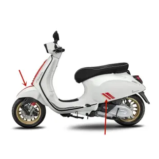 Vespa Sprint Racing 60's特仕版 貼紙 原廠貼紙