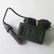 Mini Aquarium LCD Digital Submersible Thermometer Fish Tank Waterproof Good