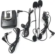 YANGYIYANG Motorcycle Helmet Intercom Interphone Headset Front and Rear Communication Walkie-Talkie Motorbike Riding Safety 2 Way Intercom walkie talkies headsets