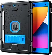 JSUSOU iPad 9th Generation Case for Kids Boys Girls 2021 | Shockproof iPad 10.2 Case 7 8 9 Gen with Stand | Heavy Duty Rugged iPad 8th/7th Generation Case with Pencil Holder 2020/2019