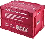 Subaru Genuine STI Folding Container M Size CHERRY RED Version